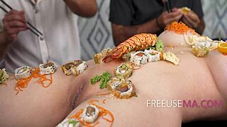 Suki Sin as Freeuse Chef in Kitchen Fantasy Fuck