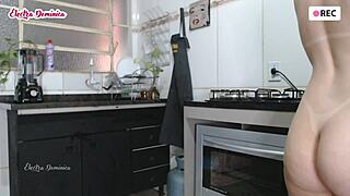 i hired latina maid who got naked to clean, couldn't resist