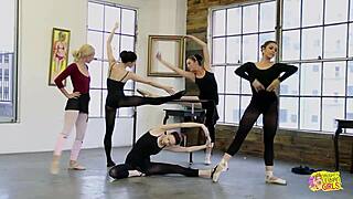 ballet dancers lickin feet fetish