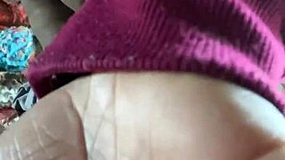 Sexy bbw Remi creampied in tunnel 😏