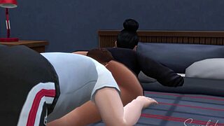 two mistresses dominate and submit their young boyfriend in full story