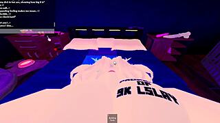 Fucking a little slutty bitch into my freaky room. Roblox style.