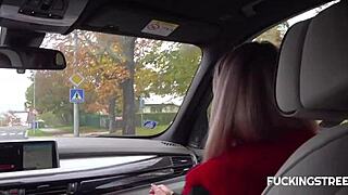 Blonde surprises saviour with sex