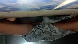 Country Girl with Beautiful Breasts Uses Mouth Well