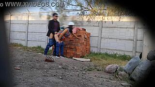 had sex at work with latina girl caught on security cameras