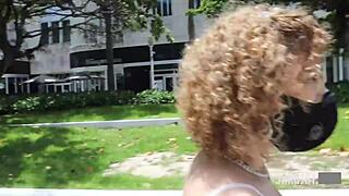 chesty cougar sara jay enjoys a connection after her date