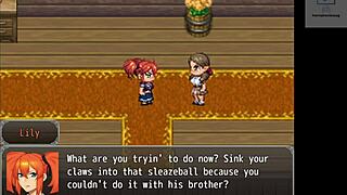 henteria chronicles 3 part 30 english pixel art game without images or animated scenes