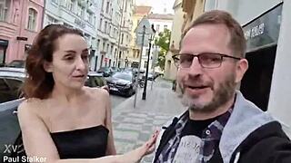 Narrative unfolds as Czech milf Didevi experiences dry anal destruction with gaping and deepthroat in shower