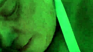 Still sucking as bbw milf gives blowjob in amateur fat scene with intense action.