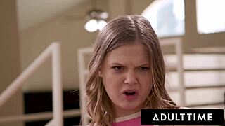 Adult Time - can you make innocent teen Coco Lovelock squirt with rough riding and cunilingus? 😏