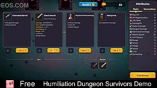 Humiliation Dungeon Survivors Demo Hints at Erotic Femdom Game with Monsters