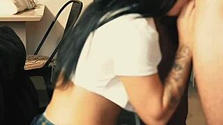 Cuckold Brings Girlfriend For Wild Fuck At Home!