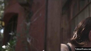 i watched this beautiful shemale fuck a girl in adorable crossdressing roleplay