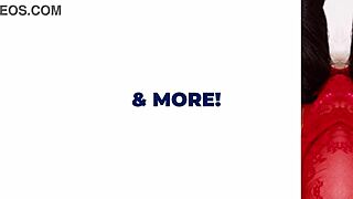 British 19-Year-Old's Oily Handjob Thrills Older Boyfriend On Couch!