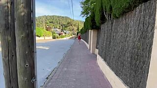 Paola, 21-year-old French blonde, explores anal with skinny Latina in intriguing lingerie session