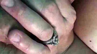 Still sucking as bbw milf gives blowjob in amateur fat scene with intense action.