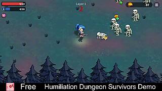 Humiliation Dungeon Survivors Demo Hints at Erotic Femdom Game with Monsters