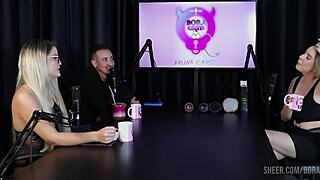 Compilados da mary red queen no bora cast com bruna carlos