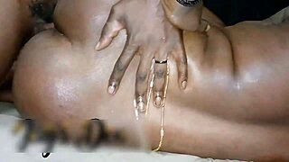 Ebony big ass fucked so hard she kept tapping out, but can she handle that monster cock creampie?