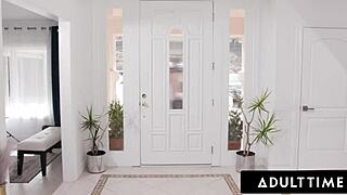 this innocent teen preacher girl casually lost her virginity in a wild way. she got banged by five horny milfs in a sloppy reverse gangbang