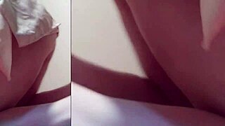 Chubby Slut Shows Huge Natural Tits