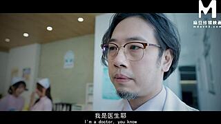 Modelmedia asia night shift nurses ep4 - how do you train sex slaves with blowjobs and doggystyle orgy?