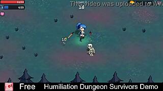 Humiliation Dungeon Survivors Demo Hints at Erotic Femdom Game with Monsters