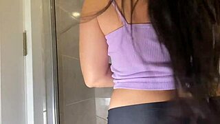 Hidden Cam Captures Hot Milf Masturbating With Natural Tits And Curvy Body