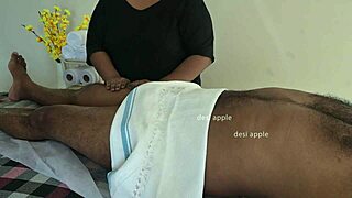 Asian spa massage session unfolds with relaxing techniques