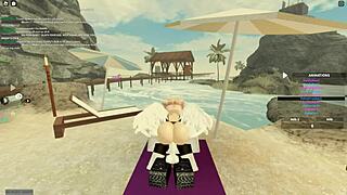 In New Zealand, the blonde shook her ass during deepthroat blowjob and wet riding sex. Then came intense anal assfucking in doggystyle and missionary positions.