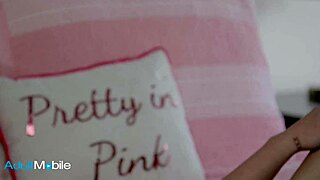 Natural Brunette Babe Sits On Sorority Girl's Face For Loud Moaning Lesbian Pussy Licking Session