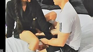 Sorprendida urtando receives polla de castigo in wet pussy missionary with big tits cumshot.