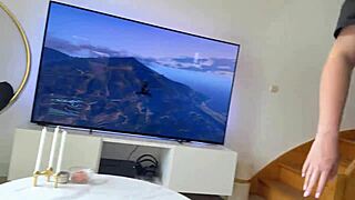 Offering kfc for hard fuck in curvy bimbo cosplay with spanking and ass shaking