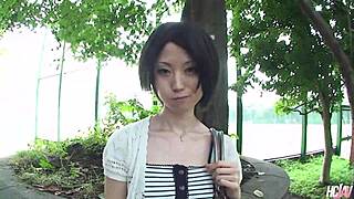 Japanese Babe Mizuki Picked Up For Hairy Pussy Fucking