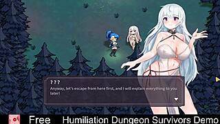 Humiliation Dungeon Survivors Demo Hints at Erotic Femdom Game with Monsters