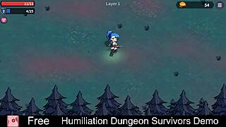 Humiliation Dungeon Survivors Demo Hints at Erotic Femdom Game with Monsters