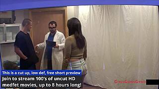 I went through the tampa university entrance physical with nurse katie cummings checking everything.