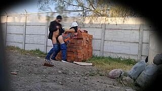 had sex at work with latina girl caught on security cameras