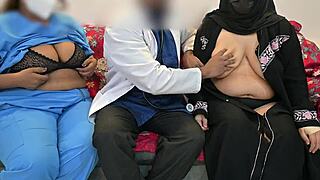 Doctor, how about some fun with the nurse and patient in this Bangladeshi hospital leak? What do you say we make it a wild threesome fantasy?