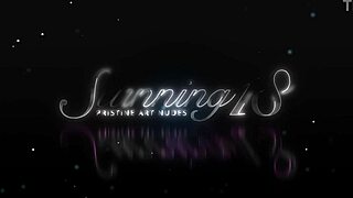 Blonde teen 18+ Valentine gets multiple orgasms from handheld shower in wet solo masturbation