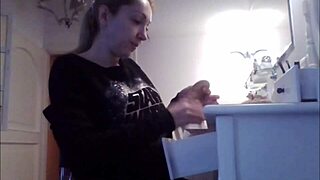 adoro ruttare mentre mi trucco