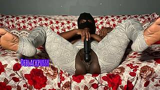 subtle tease of easy squirting with homemade vibrator play