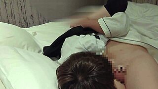 If you creampie me in cowgirl, semen will drip from my pussy! Cute maid uniform temptation in amateur 69 cosplay.