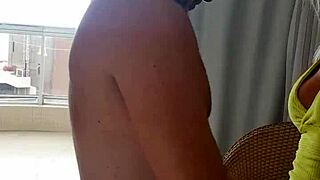 i feel so cute as blonde milf in pov anal fingering. bent over doggystyle orgasm with alineflavio couple cum covered.