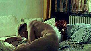 Step Mom Shares Bed with Step Son for Naughty Nighttime Fun with Blowjob Cumshot and Rough Sex