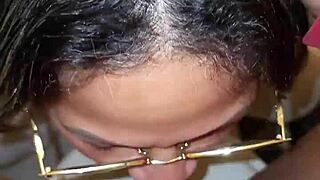 Mom Of My Best Friend Catches Me Masturbating With Her Panties And Sucks Until I Cum In Her Mouth