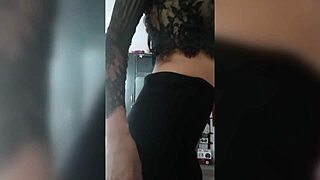 Do you like how I touch myself in this mini skirt begging for anal?