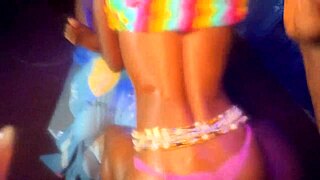 This wild club night turned into a bisexual threesome. Young Abena got her pussy drilled hard by BBC until she screamed.