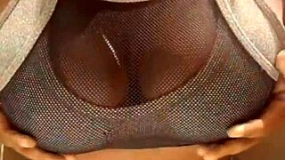 wow mamei those big saggy tits are so delicious with lactating milk and huge nipples in this first time homemade session