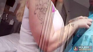 i bang this italian milf with big tits riding cowgirl doggystyle getting wet pussy licked by rome major